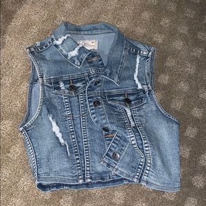Denim vest